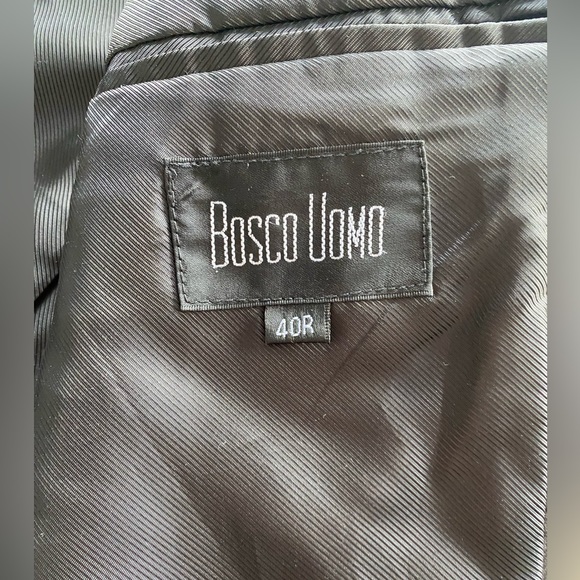 Men’s Bosco Uomo black blazer. 40R - Picture 5 of 6